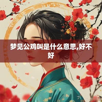 梦见公鸡叫是什么意思,好不好
