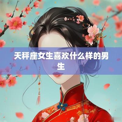 天秤座女生喜欢什么样的男生