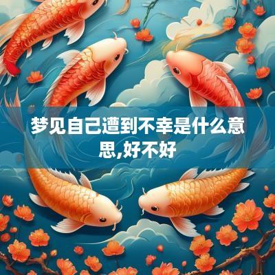 梦见自己遭到不幸是什么意思,好不好