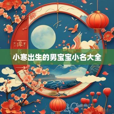 小寒出生的男宝宝小名大全