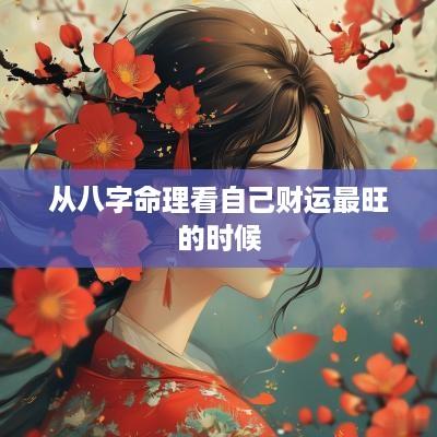 从八字命理看自己财运最旺的时候
