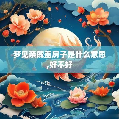 梦见亲戚盖房子是什么意思,好不好