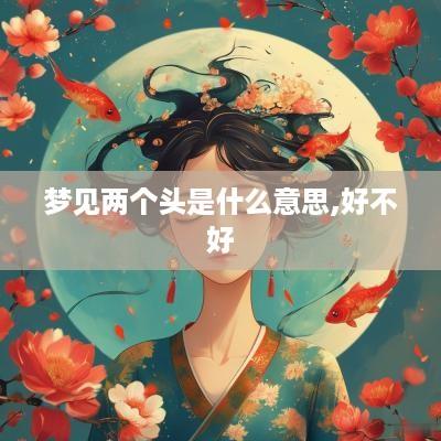梦见两个头是什么意思,好不好