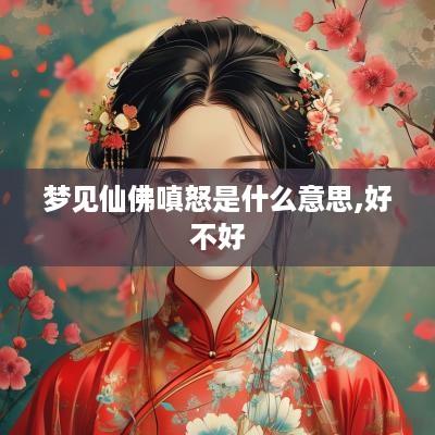梦见仙佛嗔怒是什么意思,好不好