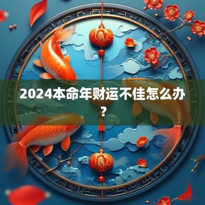 2025本命年财运不佳怎么办？