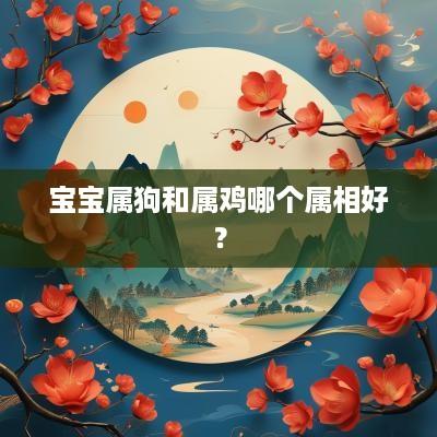 宝宝属狗和属鸡哪个属相好？