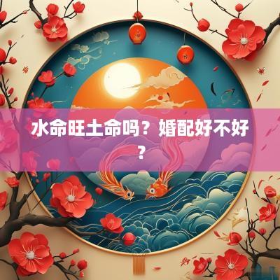 水命旺土命吗？婚配好不好？