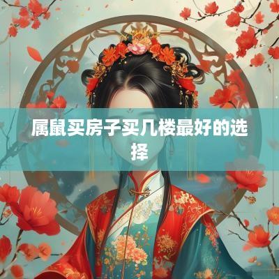 属鼠买房子买几楼最好的选择
