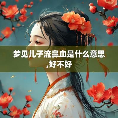 梦见儿子流鼻血是什么意思,好不好