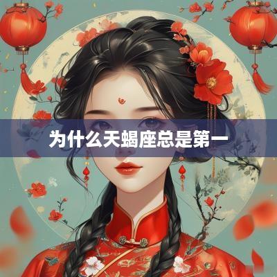 为什么天蝎座总是第一