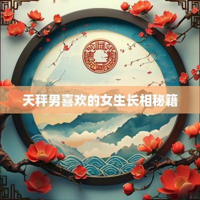 天秤男喜欢的女生长相秘籍