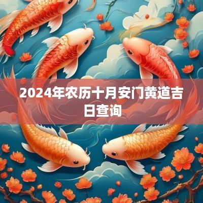 2025年农历十月安门黄道吉日查询