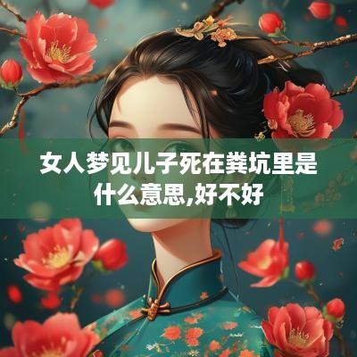 女人梦见儿子死在粪坑里是什么意思,好不好