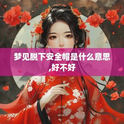 梦见脱下安全帽是什么意思,好不好