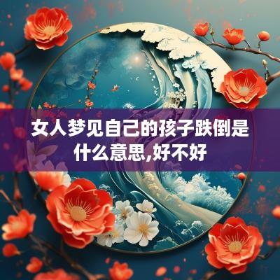 女人梦见自己的孩子跌倒是什么意思,好不好