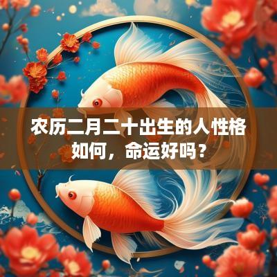 农历二月二十出生的人性格如何，命运好吗？