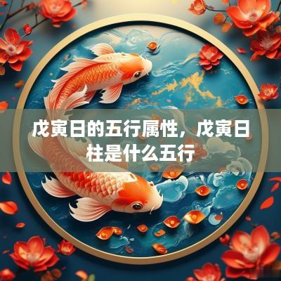 戊寅日的五行属性，戊寅日柱是什么五行