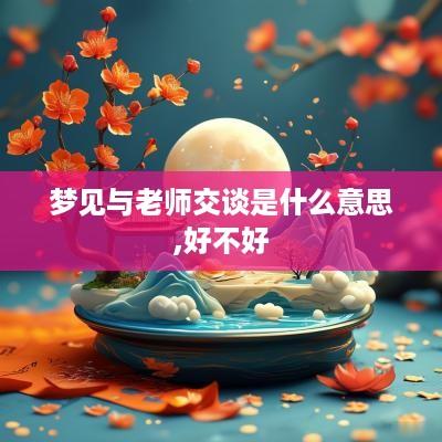 梦见与老师交谈是什么意思,好不好