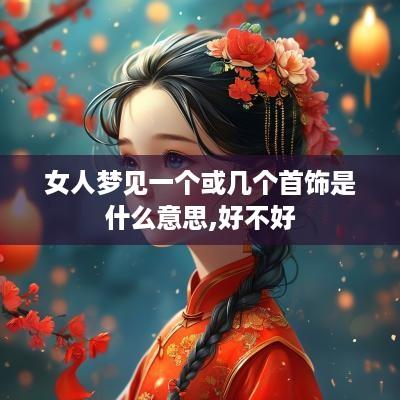 女人梦见一个或几个首饰是什么意思,好不好