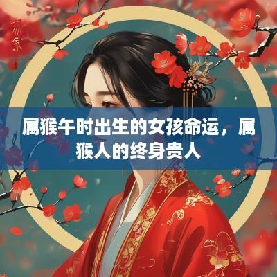 属猴午时出生的女孩命运，属猴人的终身贵人