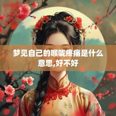 梦见自己的喉咙疼痛是什么意思,好不好