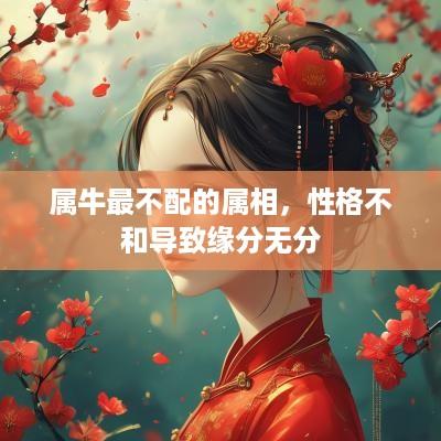 属牛最不配的属相，性格不和导致缘分无分