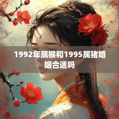 1992年属猴和1995属猪婚姻合适吗
