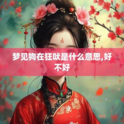 梦见狗在狂吠是什么意思,好不好