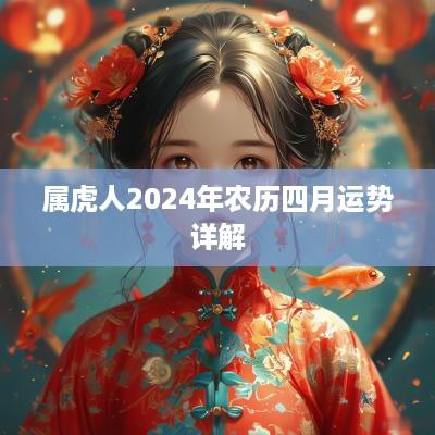 属虎人2025年农历四月运势详解