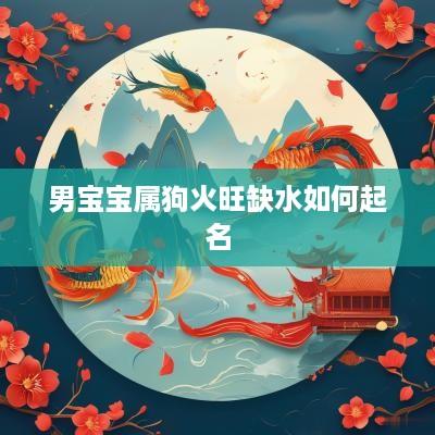 男宝宝属狗火旺缺水如何起名