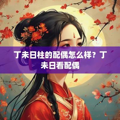 丁未日柱的配偶怎么样？丁未日看配偶
