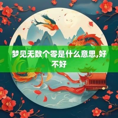 梦见无数个零是什么意思,好不好
