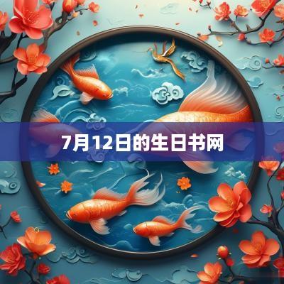 7月12日的生日书网