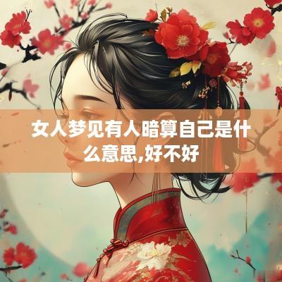 女人梦见有人暗算自己是什么意思,好不好