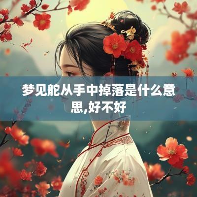梦见舵从手中掉落是什么意思,好不好