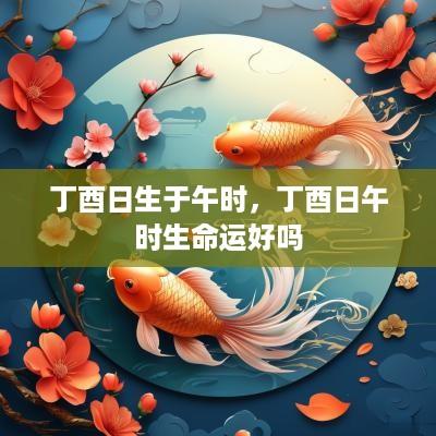 丁酉日生于午时，丁酉日午时生命运好吗