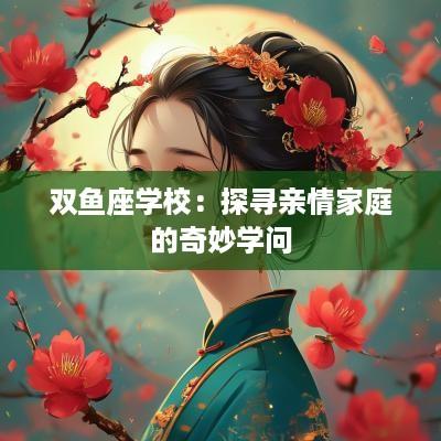 双鱼座学校：探寻亲情家庭的奇妙学问