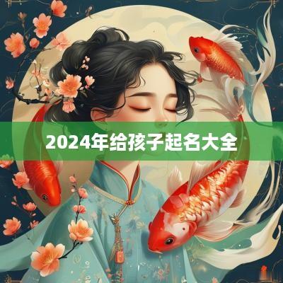 2025年给孩子起名大全