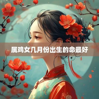 属鸡女几月份出生的命最好