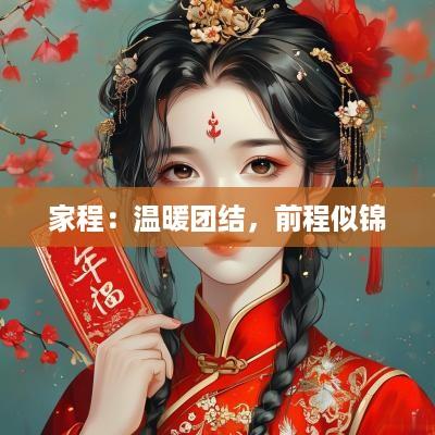 家程：温暖团结，前程似锦