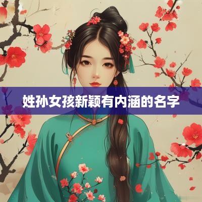 姓孙女孩新颖有内涵的名字