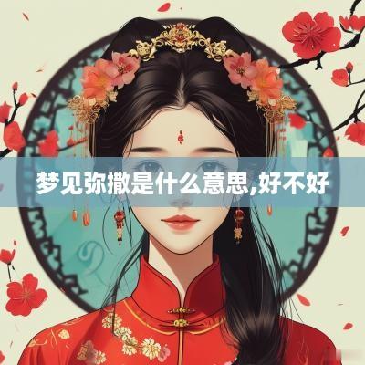 梦见弥撒是什么意思,好不好