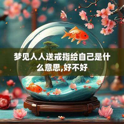 梦见人人送戒指给自己是什么意思,好不好