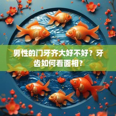 男性的门牙齐大好不好？牙齿如何看面相？