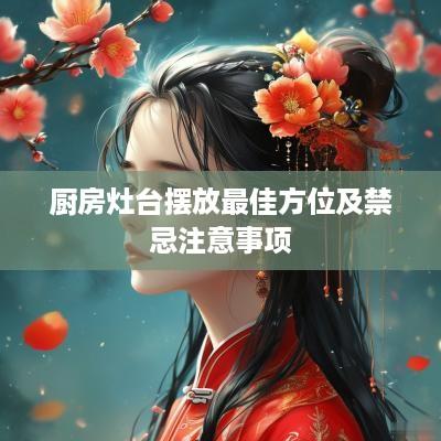 厨房灶台摆放最佳方位及禁忌注意事项