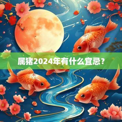 属猪2025年有什么宜忌？