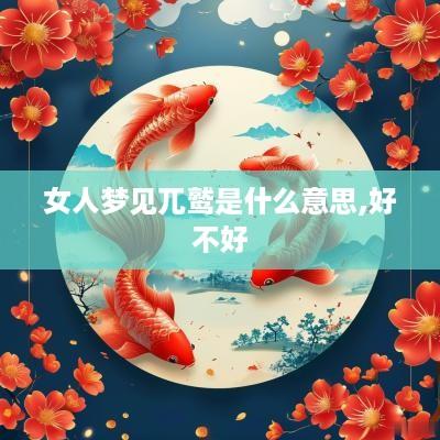 女人梦见兀鹫是什么意思,好不好