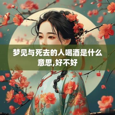 梦见与死去的人喝酒是什么意思,好不好