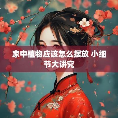 家中植物应该怎么摆放 小细节大讲究