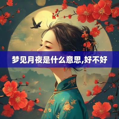 梦见月夜是什么意思,好不好